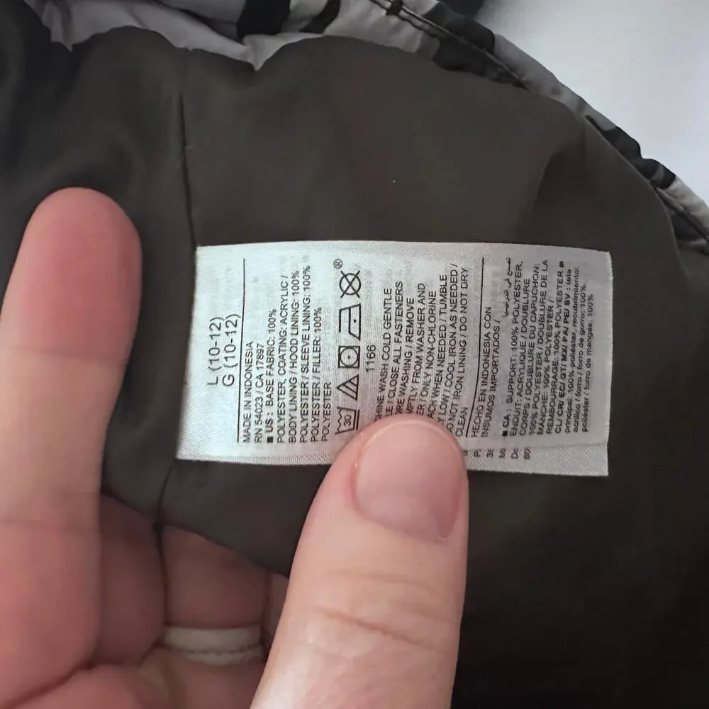 Old Navy Boys' Camo Water-Resistant Hooded Puffer Jacket